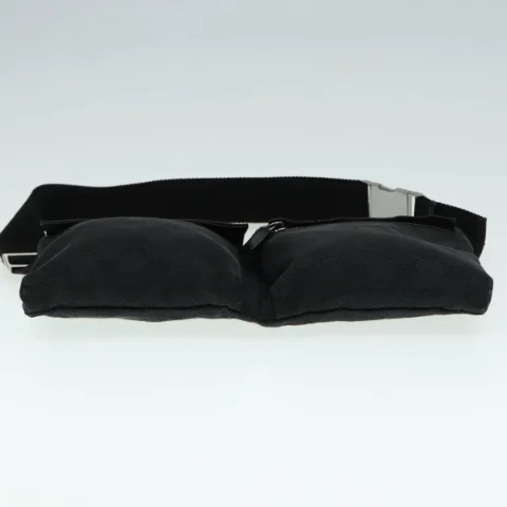 Gucci Vintage Pre-owned Canvas crossbody-bags Black Dames