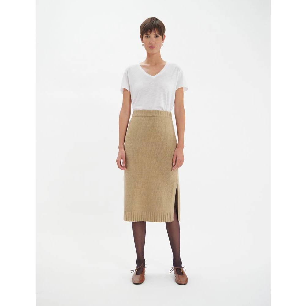 Ines De La Fressange Paris Damia Skirt Brown Dames
