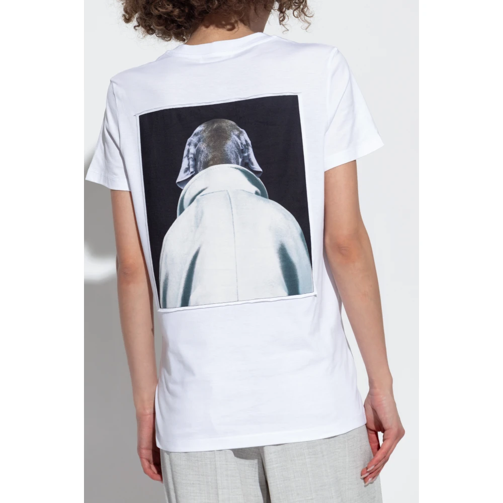 Max Mara Top 'Cipria' White Dames