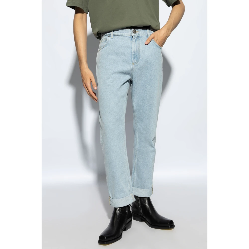 Balmain reguliere type jeans Blue Heren