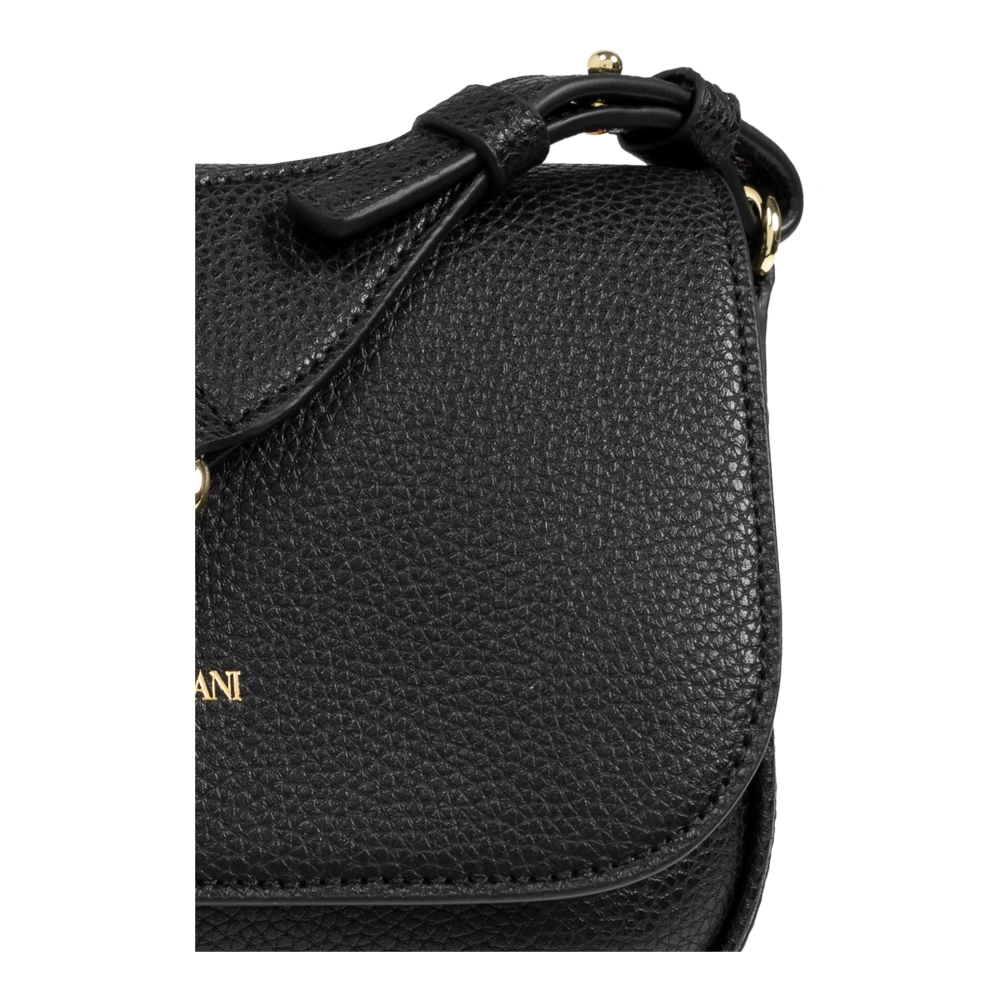Emporio Armani Schoudertas met logo Black Dames
