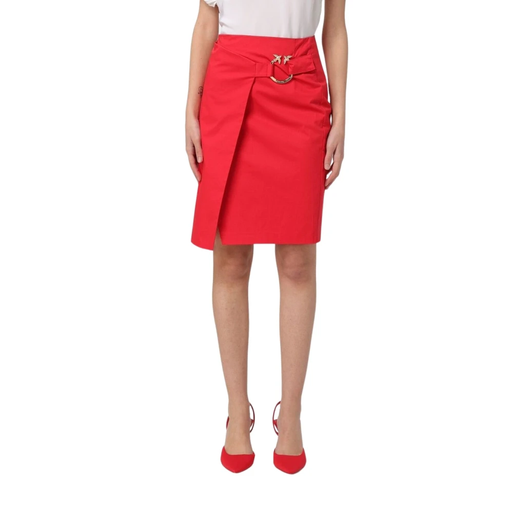 Pinko Short Skirts Red Dames