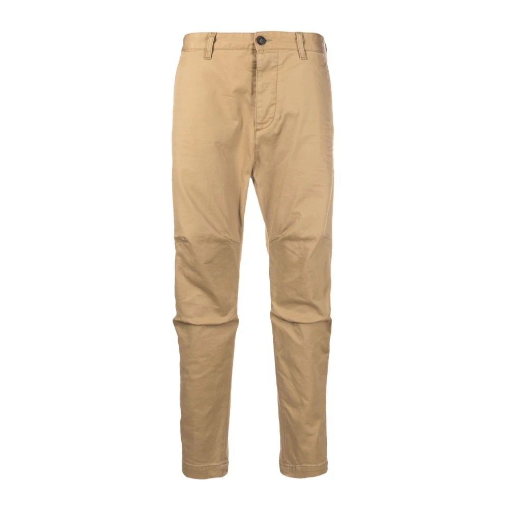 Dsquared2 Beige Slim Fit Broek Beige Heren