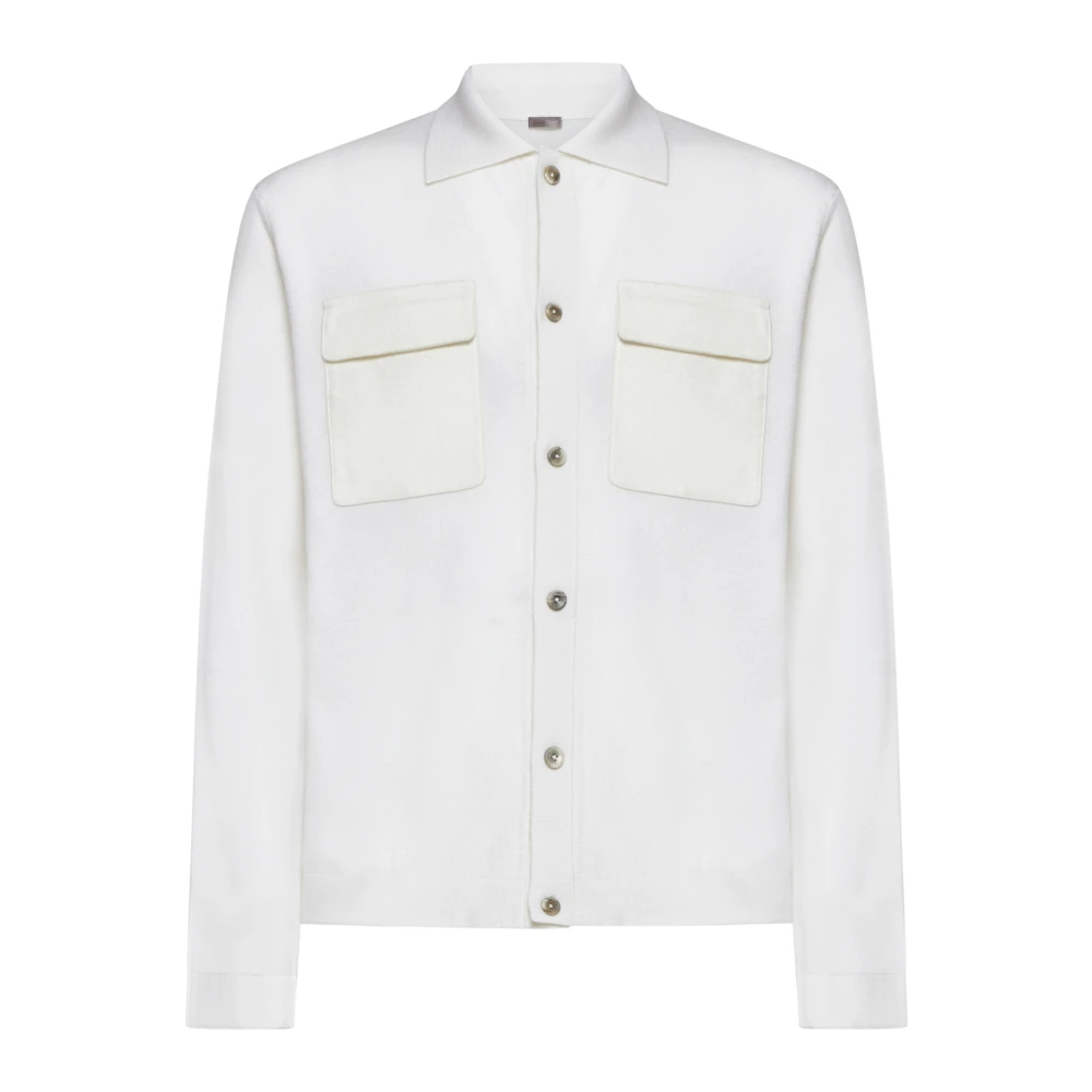 Herno Wit Resortoverhemd White Heren
