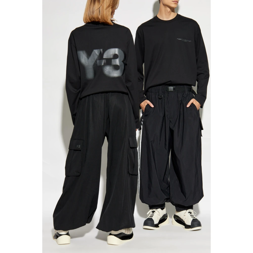 Y-3 Lange mouw T-shirt Black Unisex