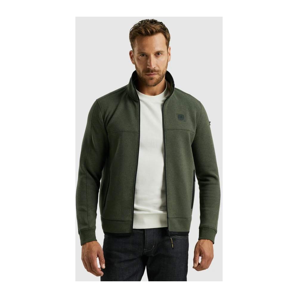 PME Legend Interlock Zip Jas Full Zip Green Heren
