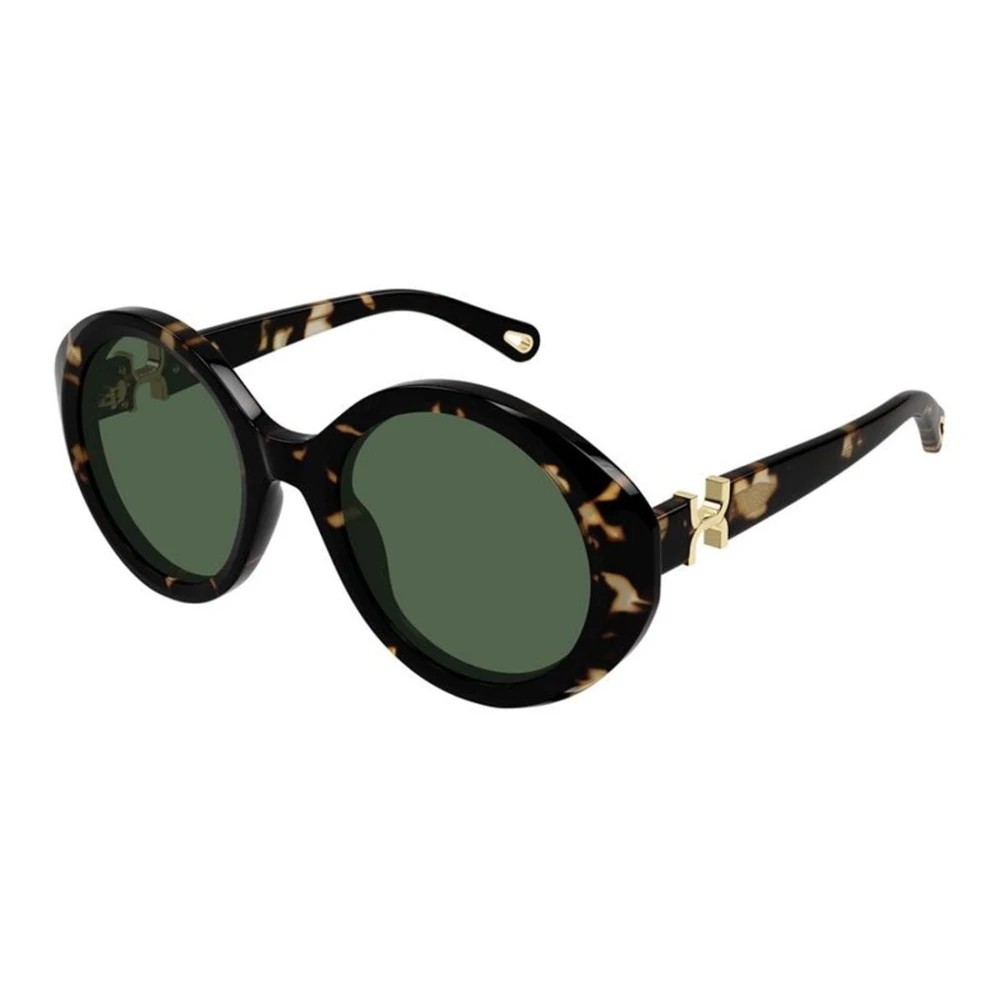Chloé Women's Brown Sunglasses, 53 Mm, Round Sunglasses