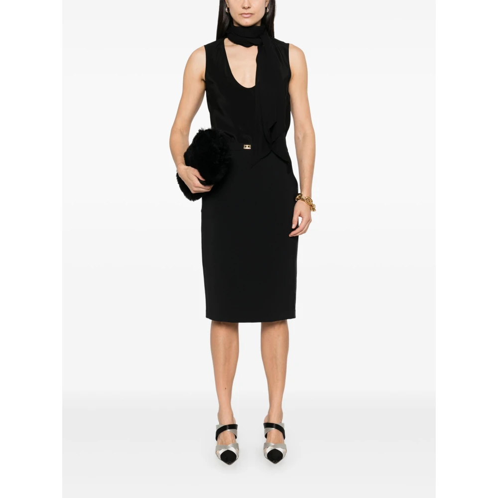 Elisabetta Franchi Zwarte Rok Black Dames