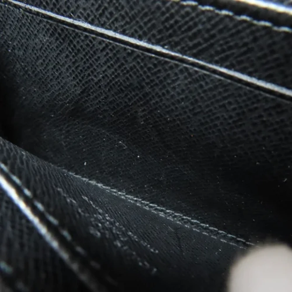 Louis Vuitton Vintage Pre-owned Canvas wallets Black Dames