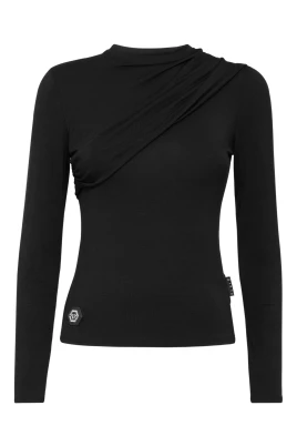 Modal Draped Longsleeve Fatale