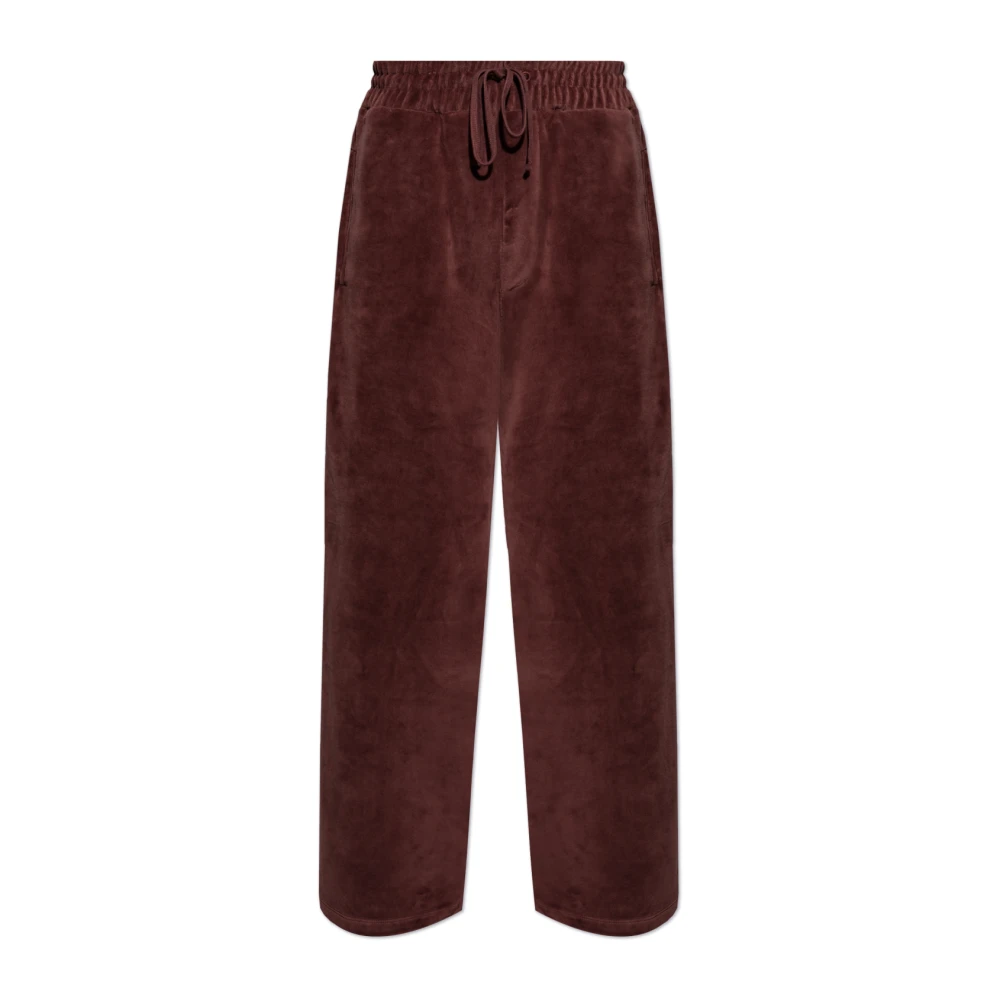 AllSaints Draven broek met zijstrepen Red Heren