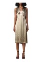 robe-midi-en-soie-doree