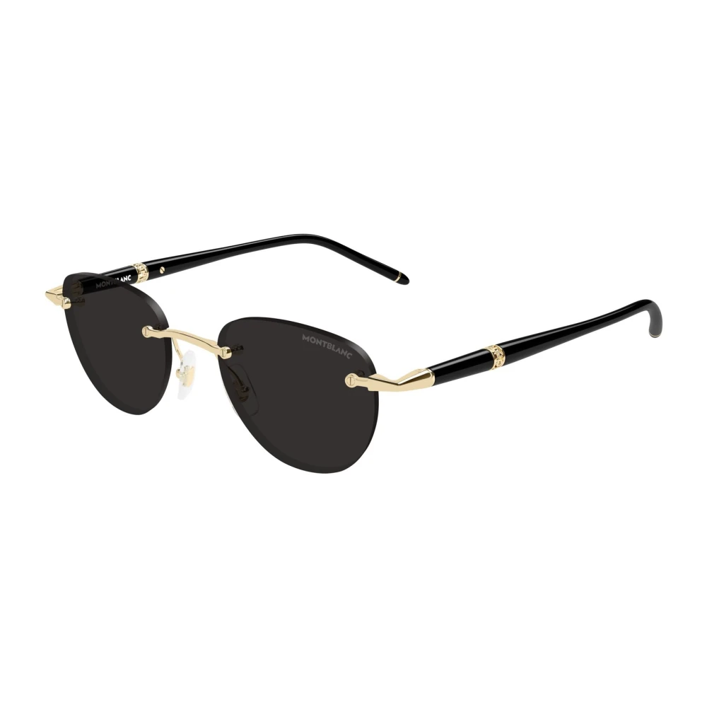 Montblanc Men's Yellow Sunglasses, 48 Mm, Panthos Sunglasses