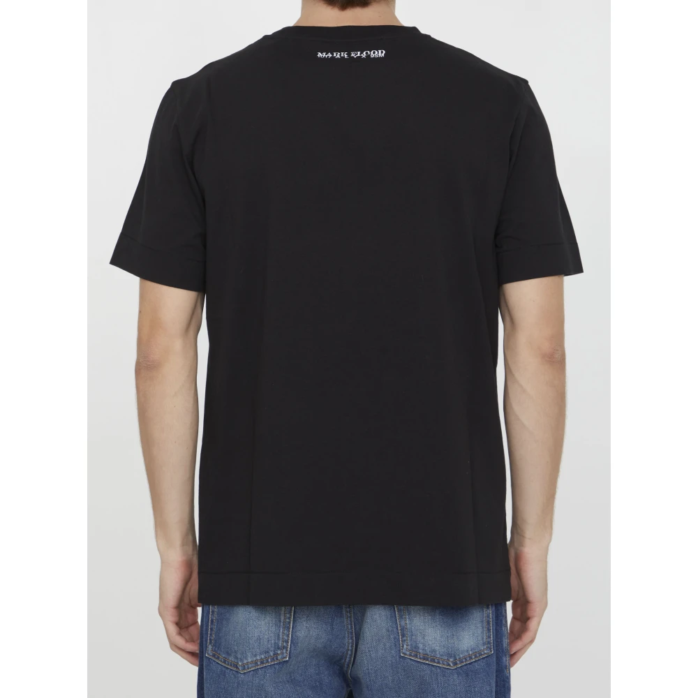 1017 Alyx 9SM Zwart Mark Flood Grafisch T-Shirt Black Heren