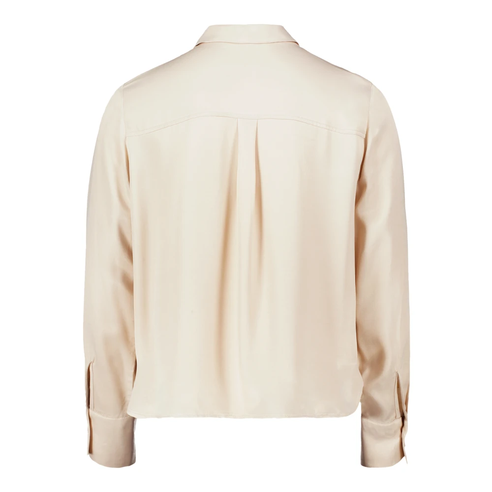 Betty & Co Lange mouwen blouse Beige Dames