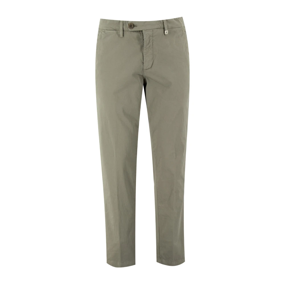 Myths Slim Fit Klassieke Broek Green Heren