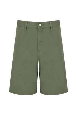 short-bermuda-vert-militaire-avec-genouilleres-simples