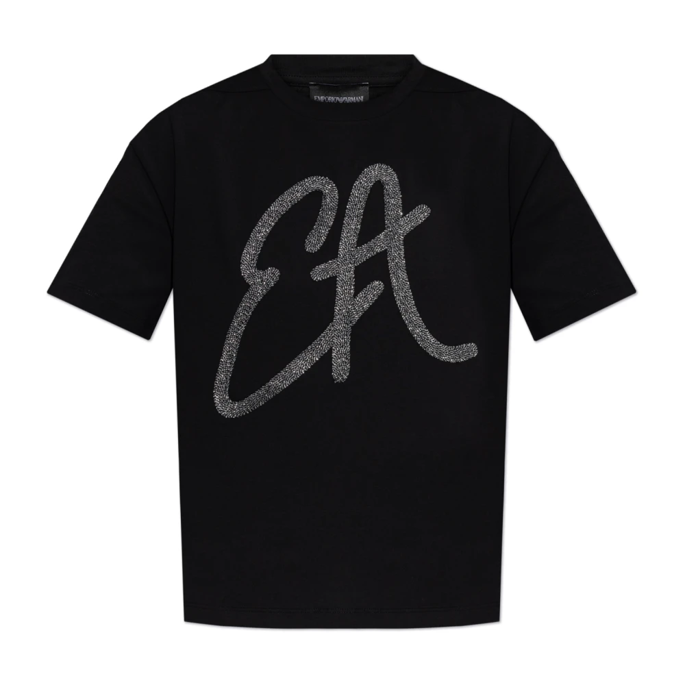 Emporio Armani T-shirt uit de collectie Black Dames