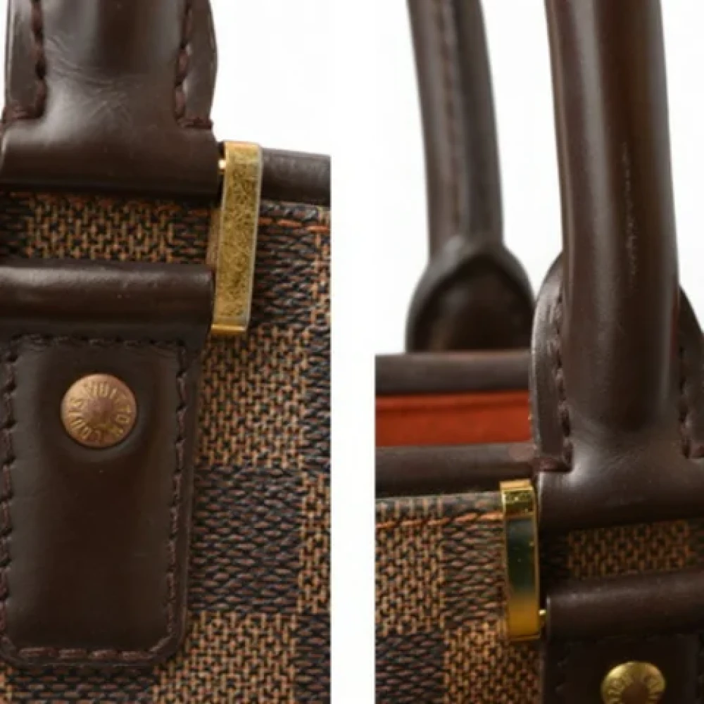 Louis Vuitton Vintage Pre-owned Canvas shoulder-bags Brown Dames