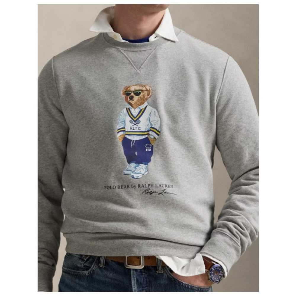 Polo Ralph Lauren Polo Bear Sweatshirt Gray Heren