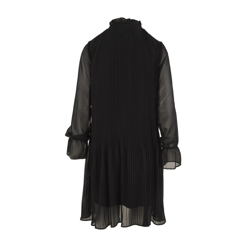 Aspesi Chique Korte Jurk Black Dames