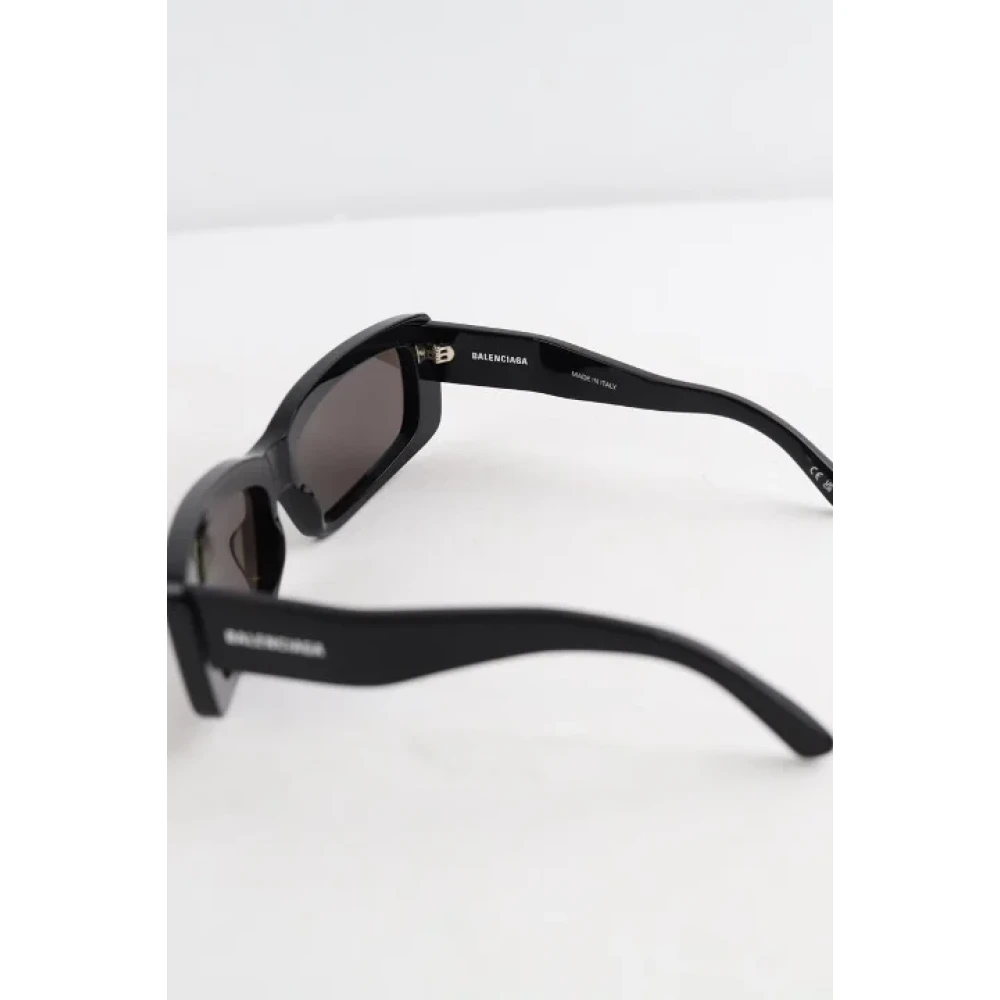 Balenciaga Vintage Pre-owned Plastic sunglasses Black Dames