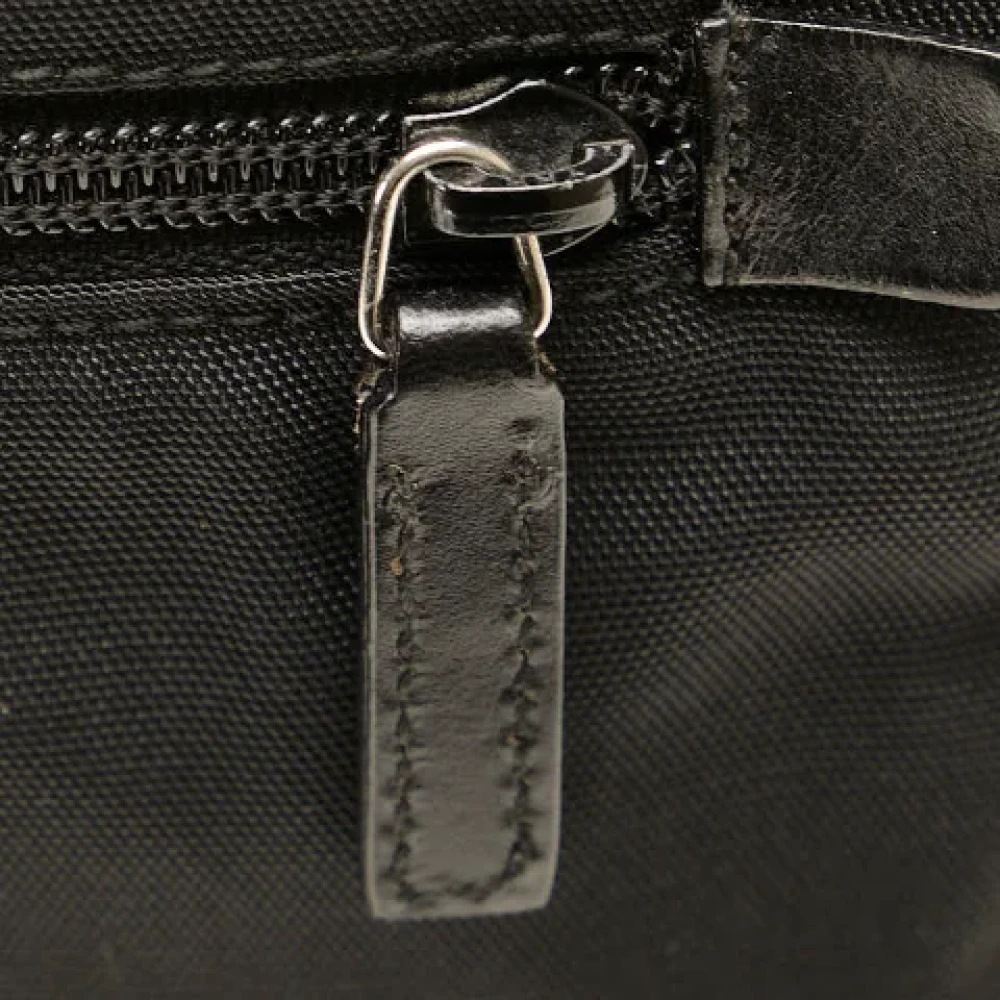Gucci Vintage Pre-owned Canvas gucci-bags Black Dames