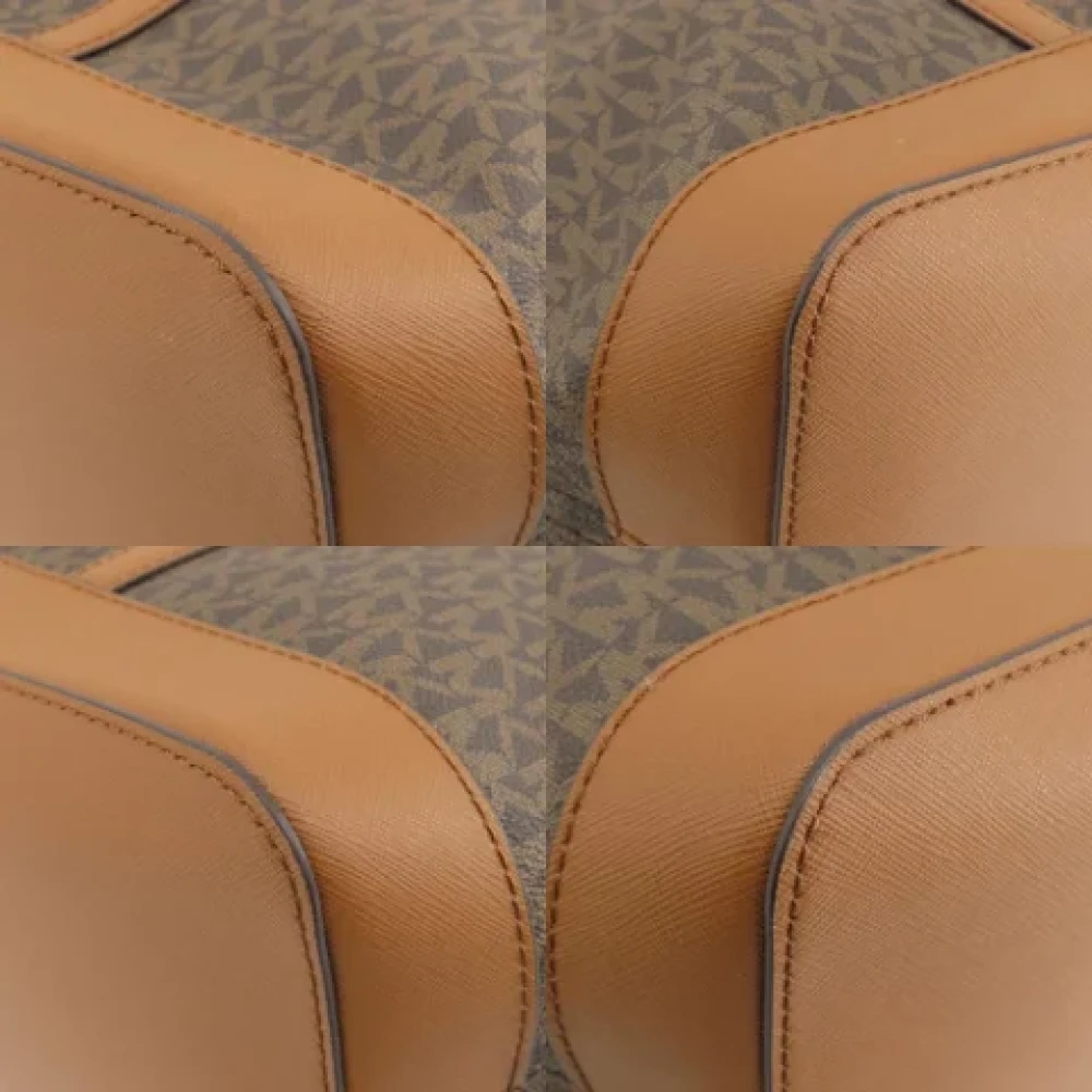Michael Kors Pre-owned Fabric totes Brown Dames