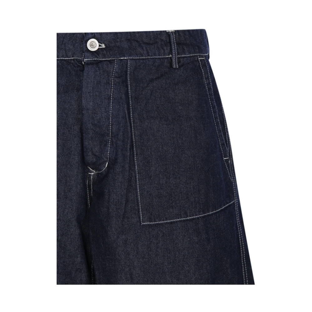 C.P. Company Denim 3-in-1 Shorts Blue Heren