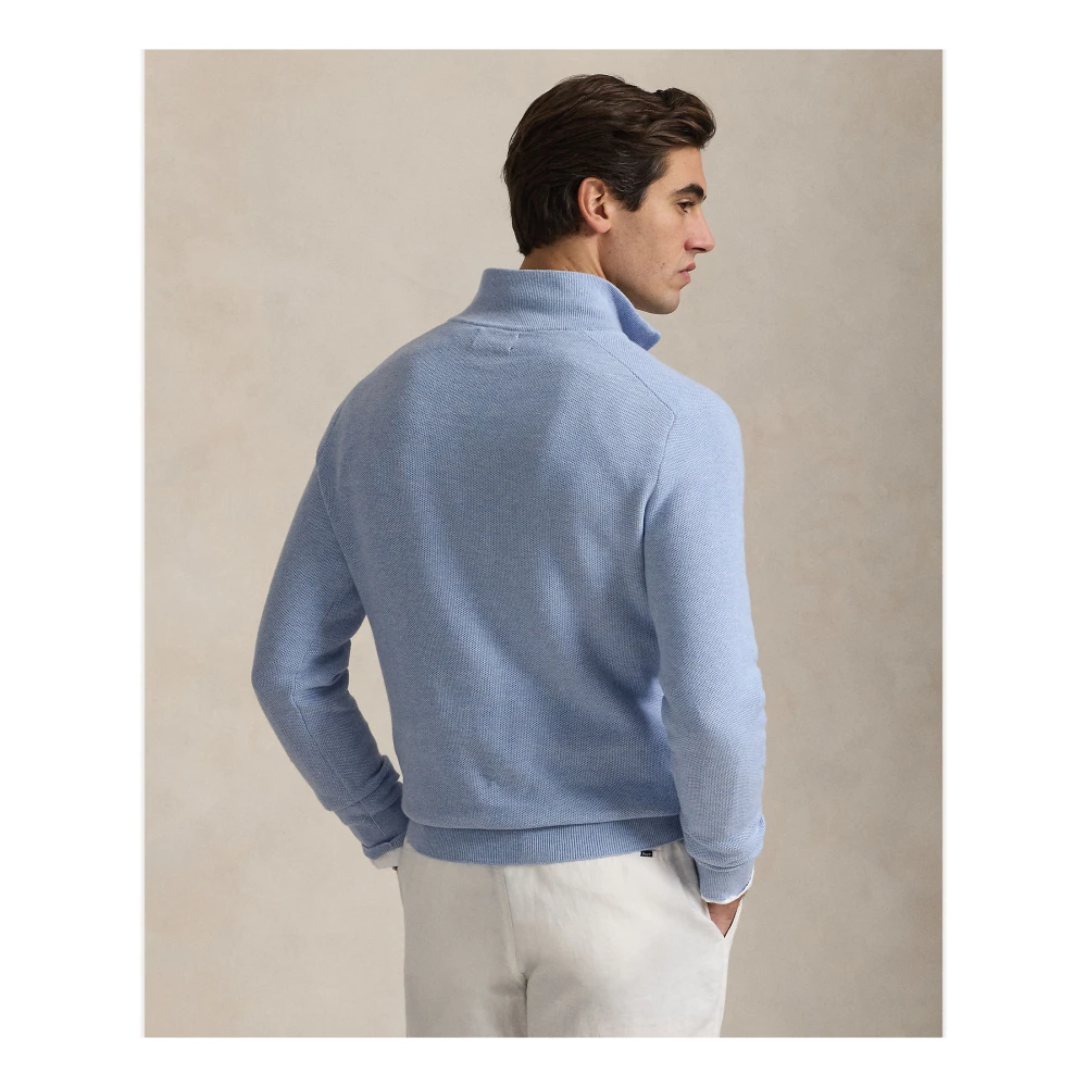 Ralph Lauren Turtleneck Trui Blue Heren