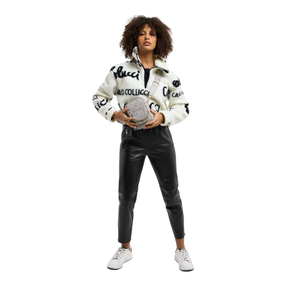 carlo colucci Handtas met Logoprint Gray Dames