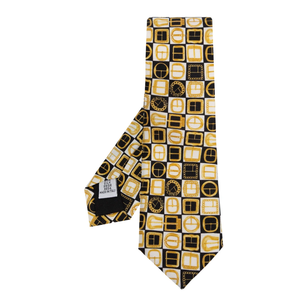 Moschino Zijden stropdas Multicolor Heren