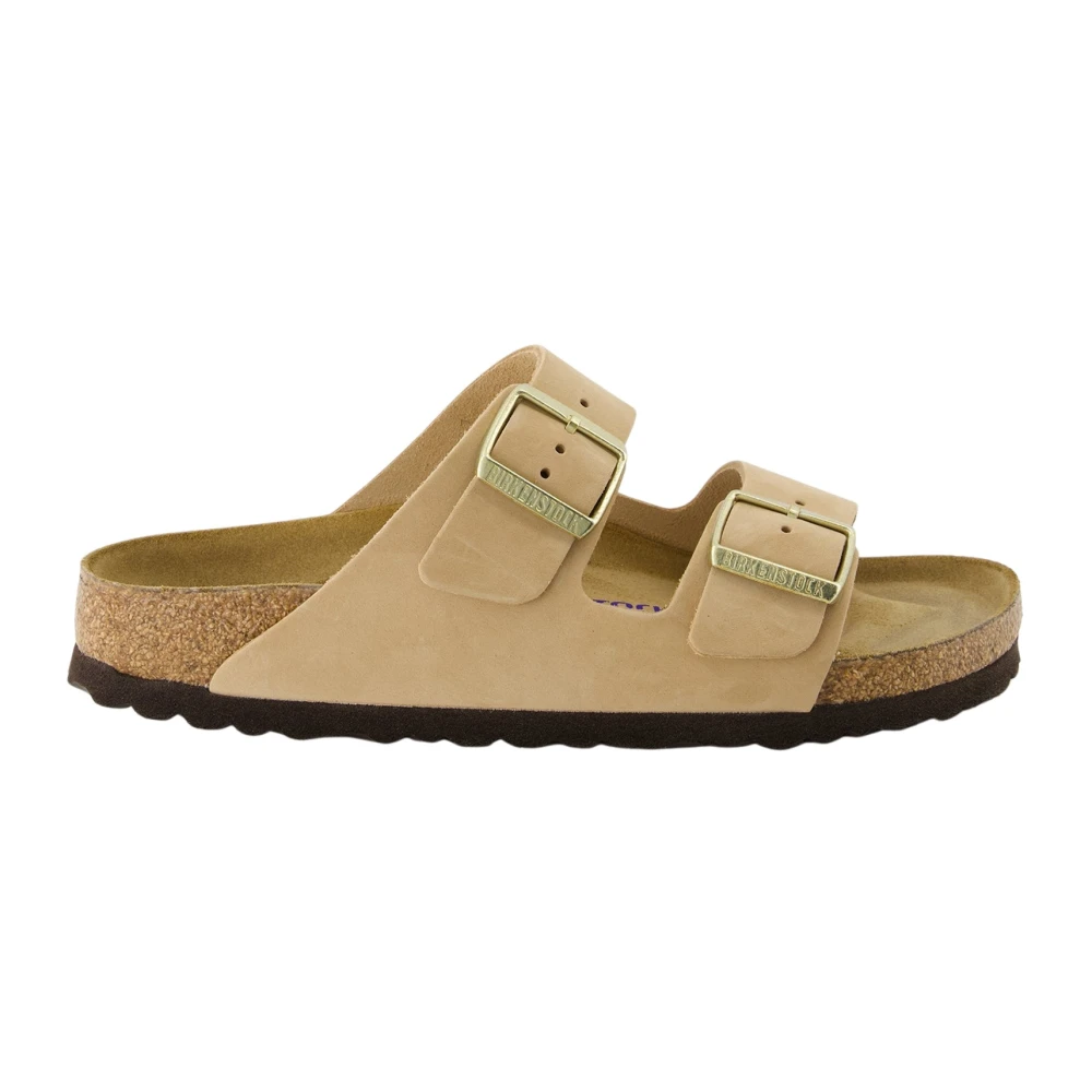 Birkenstock Women's Beige Sliders, 4 Uk, Arizona Sandals Spring-Summer 2025
