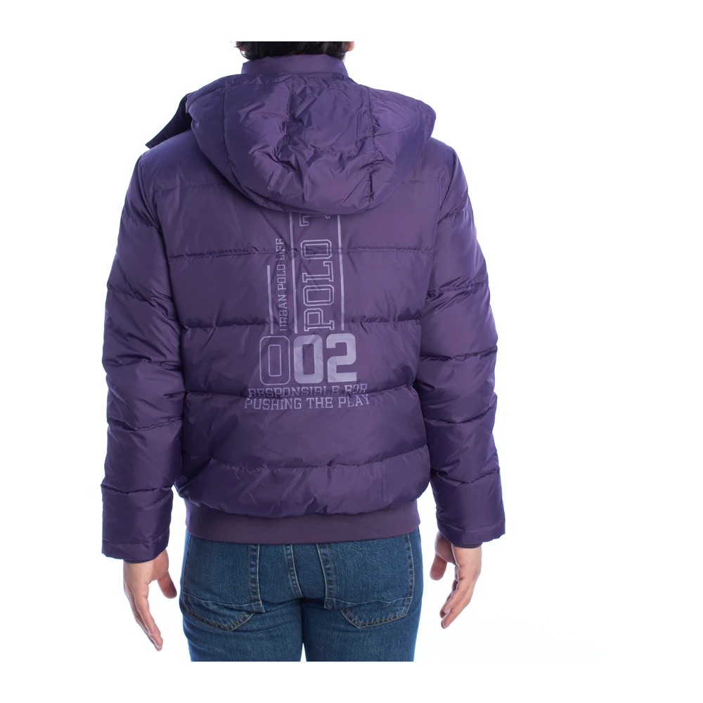 LA MARTINA Gewatteerde Winterjas Heren Purple Heren