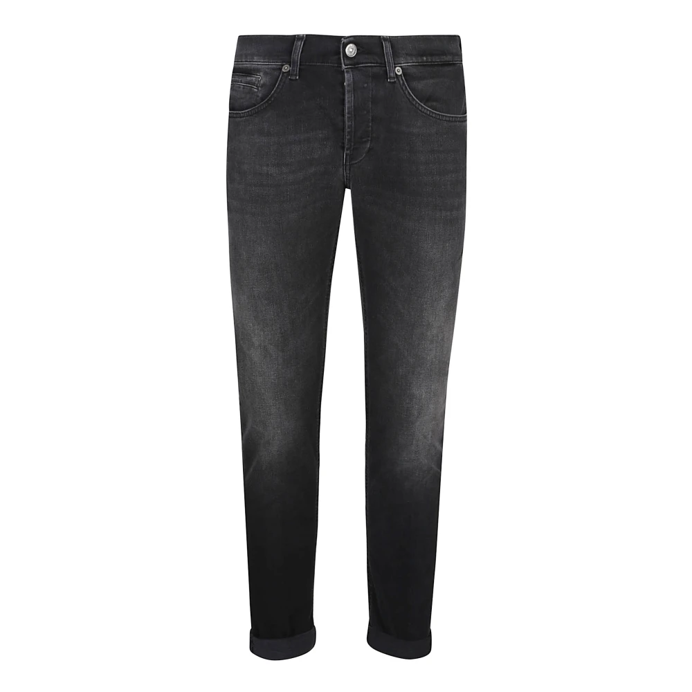 Dondup Stijlvolle Denim Jeans Black Heren