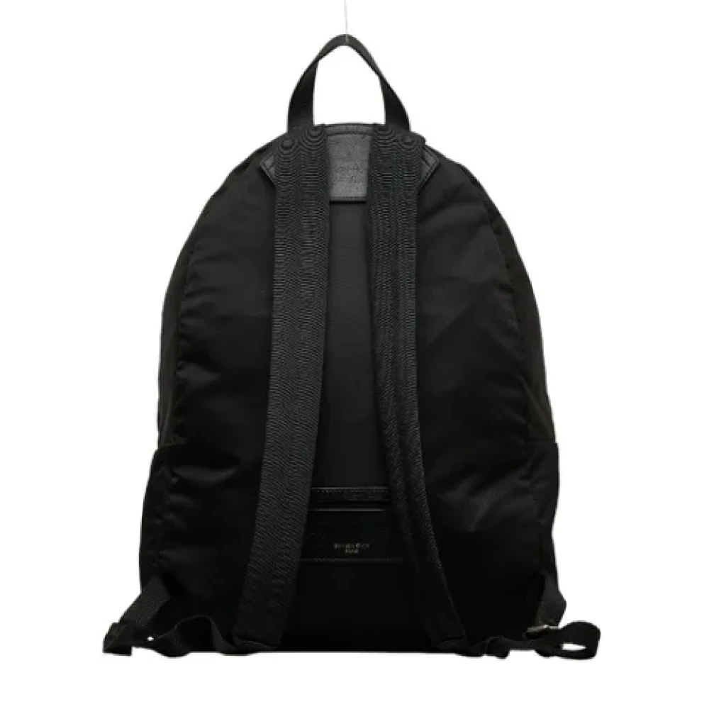 Givenchy Pre-owned Fabric backpacks Black Dames