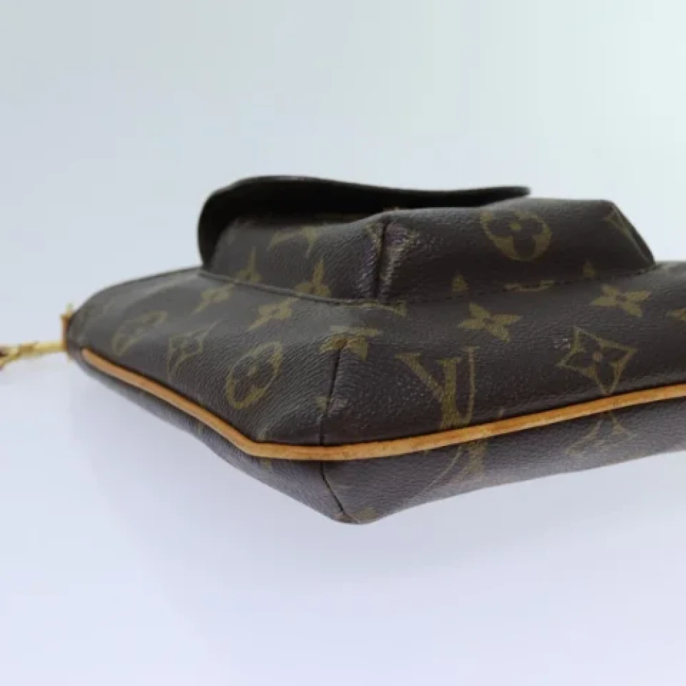 Louis Vuitton Vintage Pre-owned Canvas clutches Brown Dames