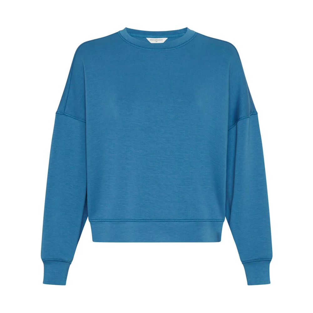 MSCH COPENHAGEN Dames Truien & Vesten Mschdalvina Ima Q Sweatshirt Blauw