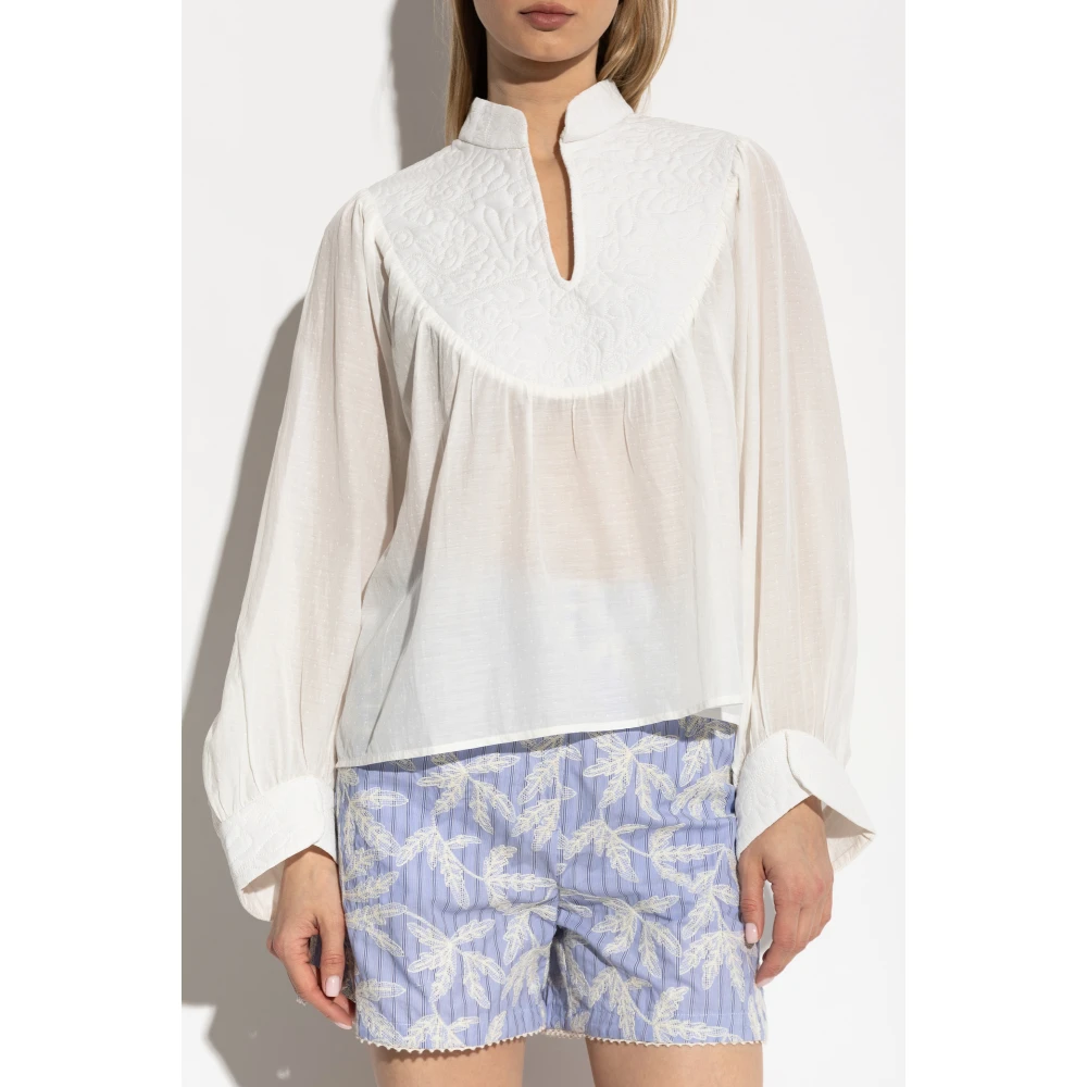 Munthe Top Frantz Beige Dames