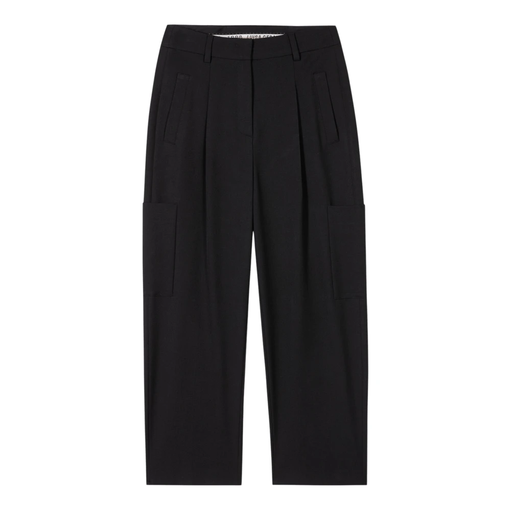 LUISA CERANO Wijde Broek 688580 3453 Black Dames