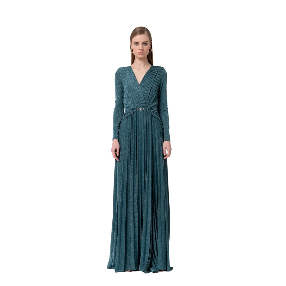 Fracomina Stijlvolle Jurken Collectie Green Dames