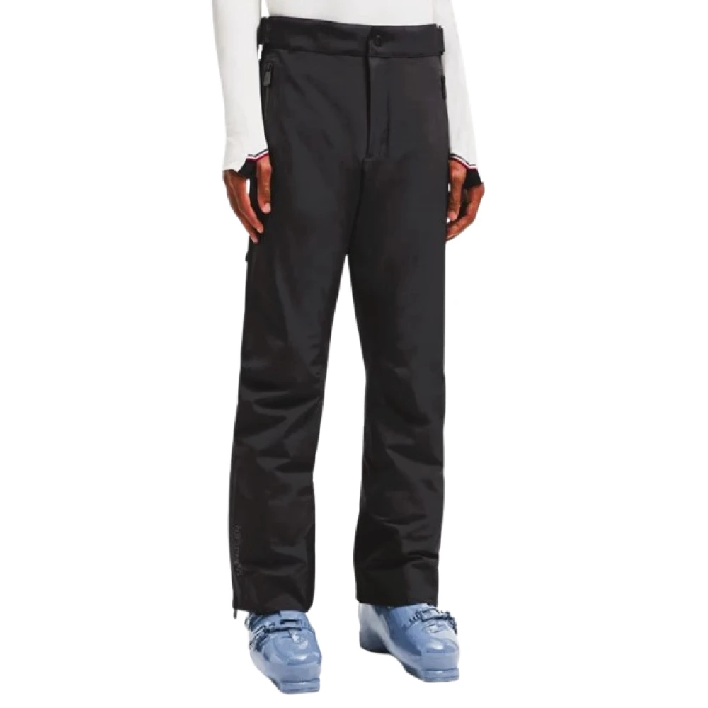 Moncler Stijlvolle broek voor mannen Black Heren