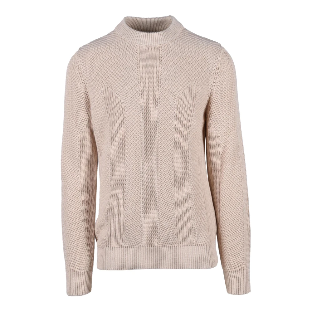 Selected Femme Katoenen T-shirt Beige Heren