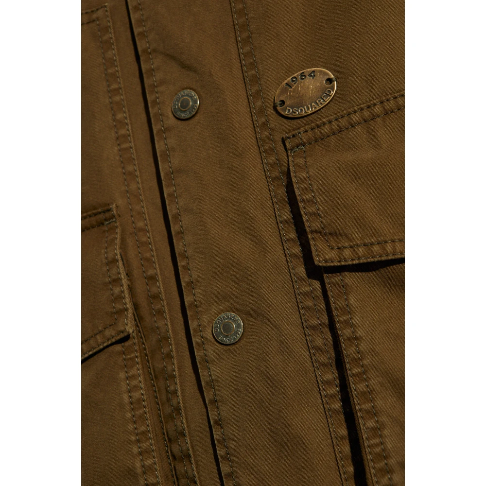 Dsquared2 Jas met zakken Green Heren
