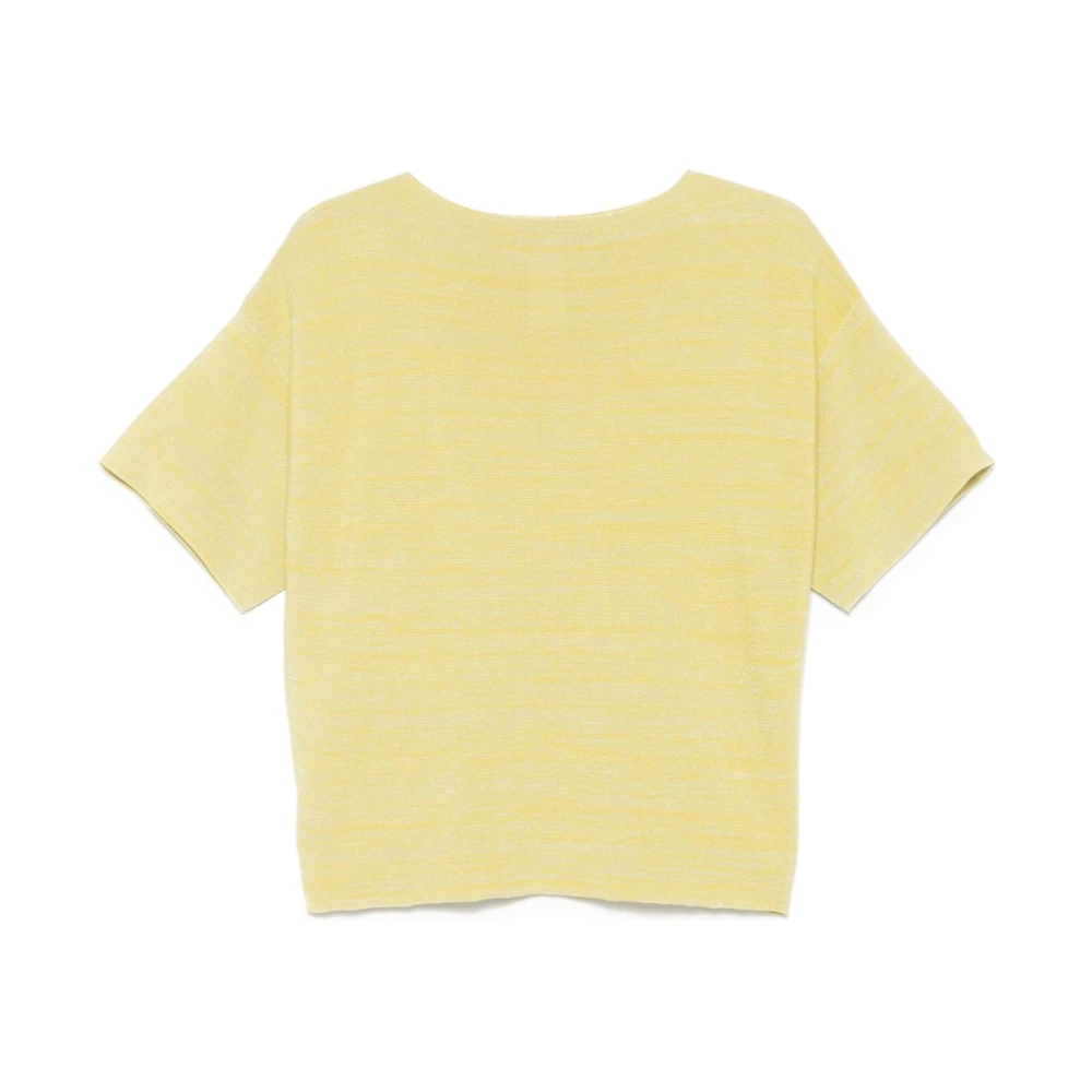 Fabiana Filippi Pistachio Lurey Sweater Yellow Dames