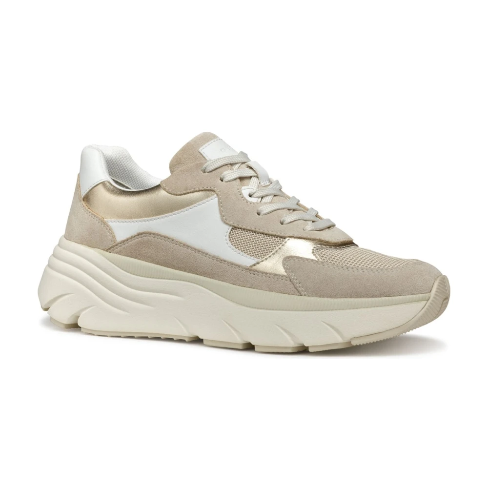 Geox - Shoes > Sneakers - Beige - Geox - Modalova