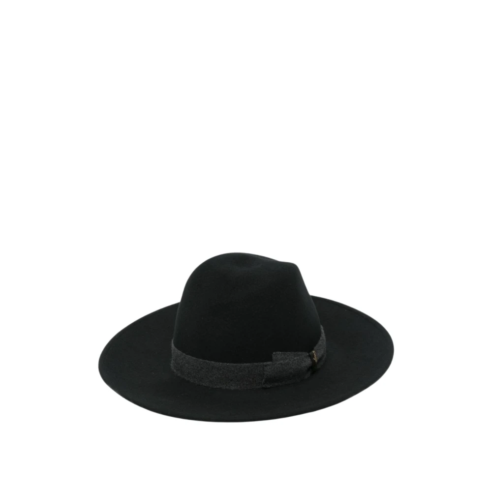 Borsalino Donna Nero Accessori, M, New,