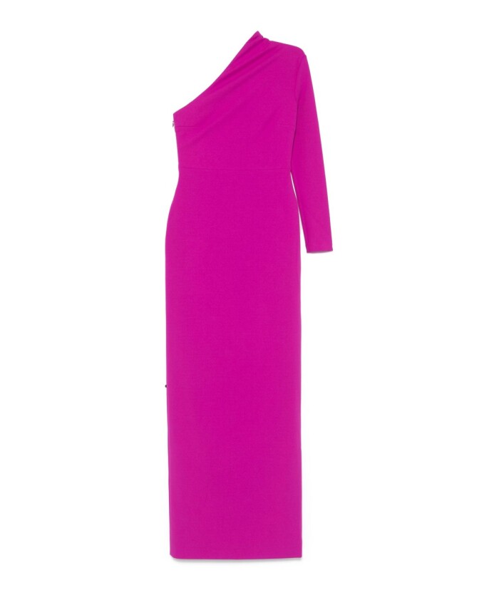 fuchsia-one-shoulder-asymmetrische-jurk