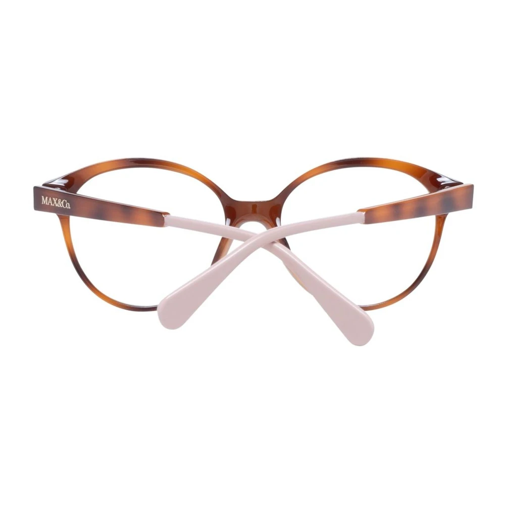Max & Co Bruine Ronde Optische Monturen Brown Dames