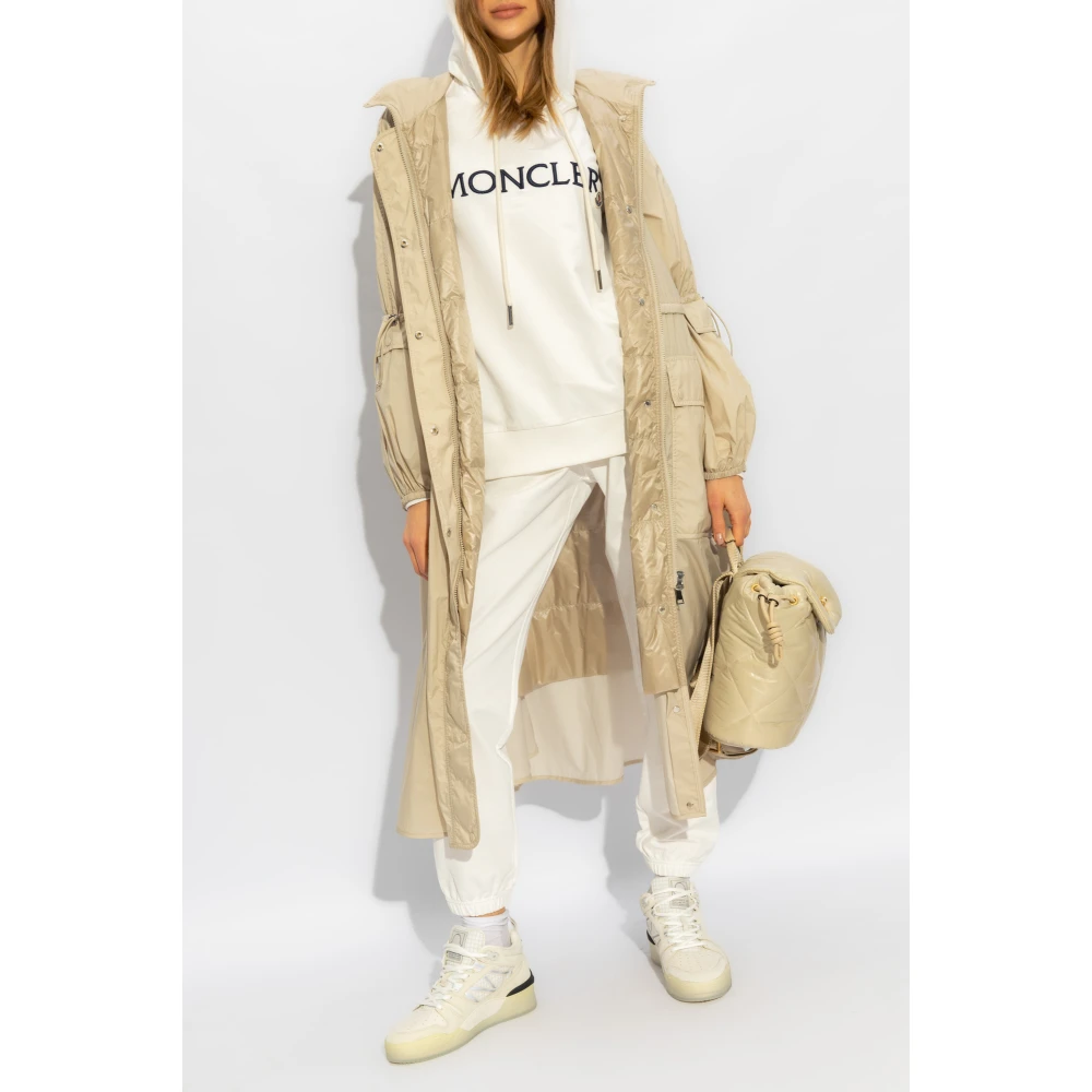 Moncler Lins jas Beige Dames